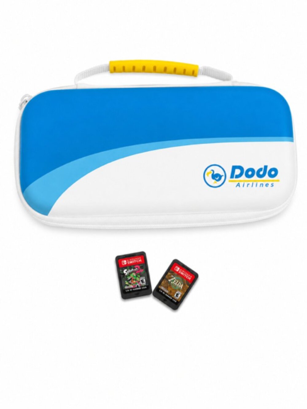 Nintendo Switch Lite Bundle w/ Zelda & Splatoon 2 + Dodo Airlines Travel Case